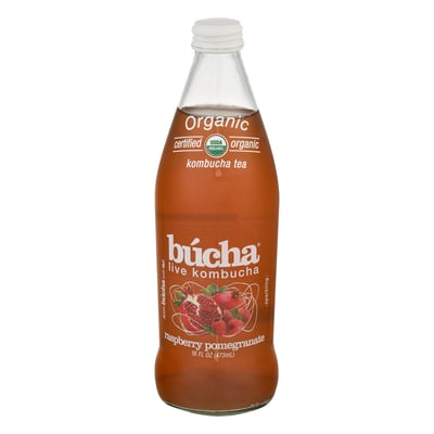 bucha Buchamamaさん Bucha - Bucha, Kombucha Tea, Organic, Raspberry Pomegranate (16 oz