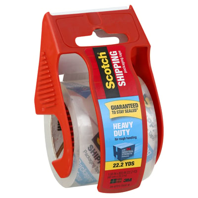 Save on 3M Scotch Shipping Tape Heavy Duty with Dispenser 1.88 Inch Order  Online Delivery