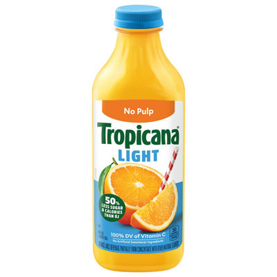 Tropicana - Tropicana Light No pulp Orange Juice 46 ounces (46