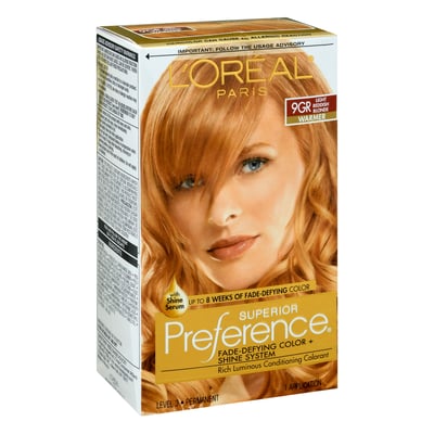 Superior Preference Superior Preference Permanent Hair Color Light Reddish Blonde 9gr Shop