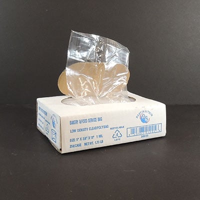 B & G Paper Products Clear Poly Plastic Freezer Bags – Good's