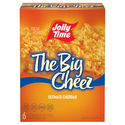 Jolly Time - Jolly Time, Microwave Popcorn, Ultimate Cheddar, The