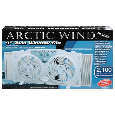 Arctic Wind - Arctic Wind, Fan, Twin Window, Deluxe, 9 Inch | Shop