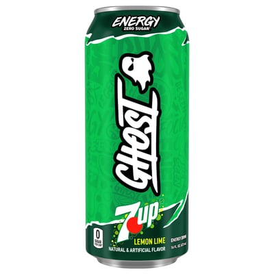 Ghost - Ghost, 7Up Lemon Lime Energy Drink (16 fl oz) | Shop | Weis Markets