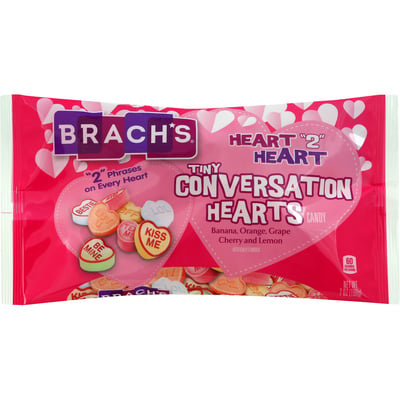 Brachs - Brachs, Candy, Conversation Hearts, Heart 2 Heart, Tiny