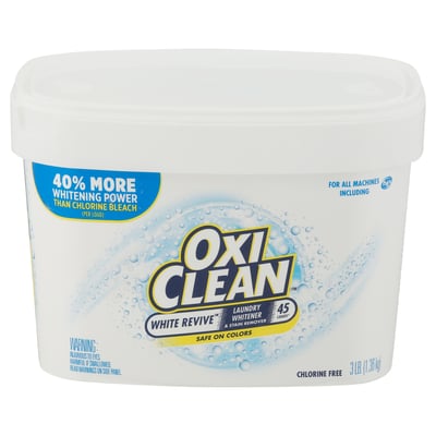 Save on OxiClean White Revive Laundry Whitener + Stain Remover