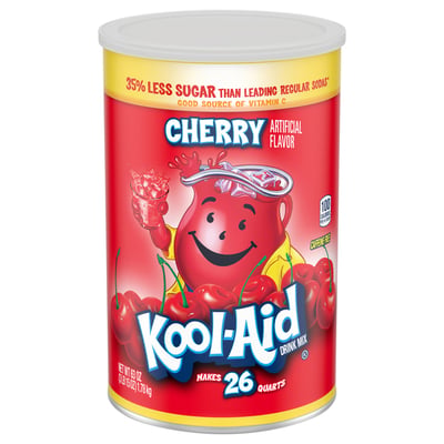 Kool-Aid - Kool-Aid, Caffeine Free Cherry Drink Mix (63 oz) | Shop