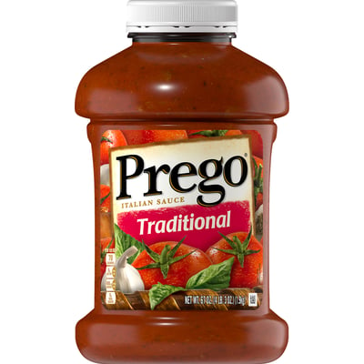 Prego Prego Traditional Pasta Sauce, 24 oz Jar