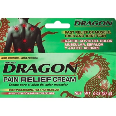 Pomada (Gm) - Pomada Dragon Pain Relief Cream, Ultra Strength (2 ounces) |  | Lucky Supermarkets