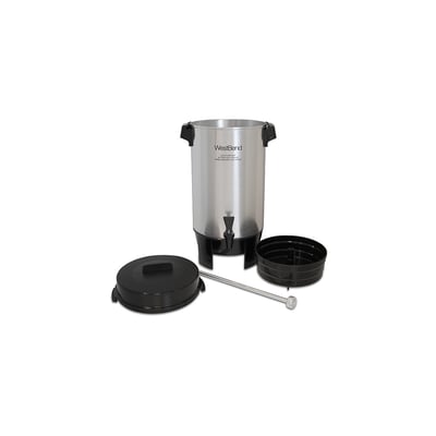 West Bend 42-Cup Double-Walled Stainless Steel Coffee Urn