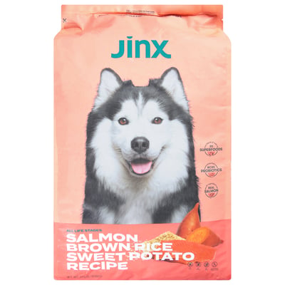 じぇにぃフード Jinx - Jinx Salmon, Brown Rice And Sweet Potato Dog Food 23.5