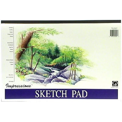 Carolina Pad Impressions Sketch Diary, School Supplies