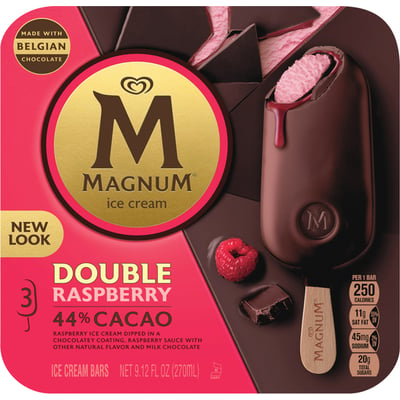 Magnum Ice Cream Bars, Double Caramel, 44% Cacao 3 Ea, Sandwiches & Bars