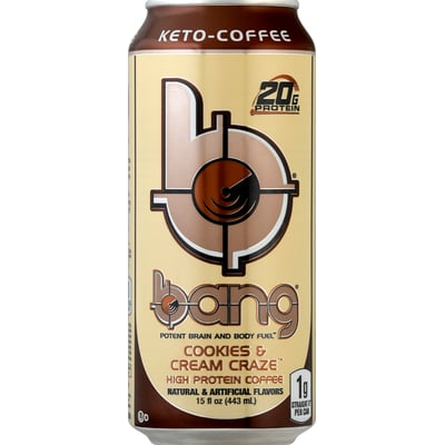 bang - Bang Keto Coffee Cookies & Cream Craze High Protein Coffee