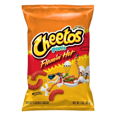 Cheetos Flamin' Hot & Doritos DINAMITA® Chile Limón Flavored Rolled To –  Cheetah Cheetos