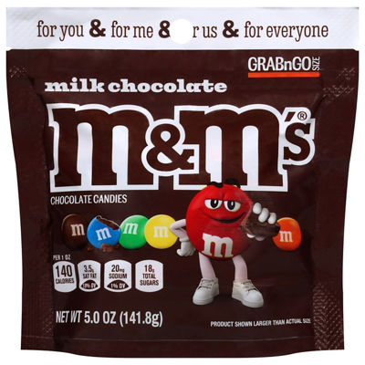 M&M's - Mms Milk Chocolate Grab N Go (5 ounces) | Shop | Winn Dixie