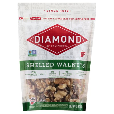 Diamond - Diamond, Walnuts, Shelled (6 oz) | Shop | Weis Markets