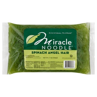 Miracle Noodle - Miracle, Noodle Angel Hair, Spinach (7 ounces) | | Lucky  Supermarkets