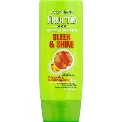 Garnier Fructis Hair Care - Fructis, Conditioner, Fortifying, Sleek &  Shine, Frizzy, Dry Unmanageable Hair (3 ounces) | | Lucky Supermarkets