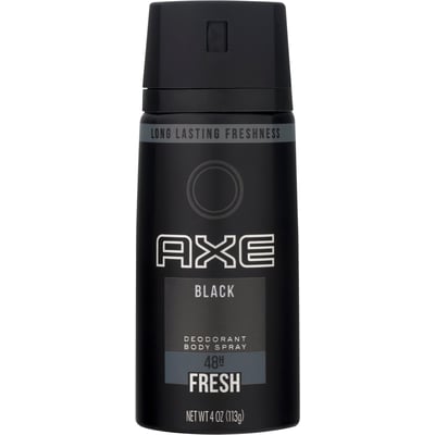 AXE - Axe Black Frozen Pear & Cedarwood 48H Deodorant Body Spray 4 ...