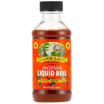 Cajun Land - Cajun Land Liquid Crab Boil 4 Ounces (4 ounces