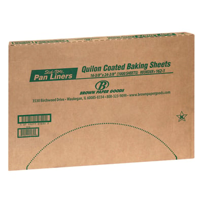 Half Sheet Quilon Coated Baking Pan Liners 12x16