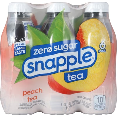 Snapple Peach Tea, 6 count