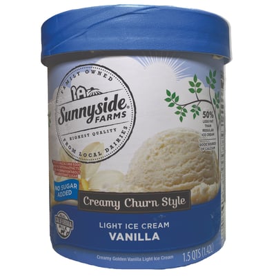 Sunnyside Farms - Sunnyside Farms Vanilla Ice Cream (48 fluid