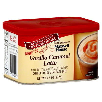 Save on Maxwell House International Cafe-Style Beverage Mix Vanilla Caramel  Latte Order Online Delivery