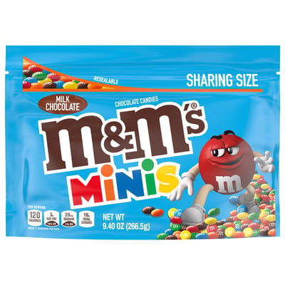 M&Ms Milk Chocolate Candy Family Size, 18 oz.