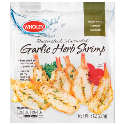Wholey - Wholey Garlic Herb Shrimp (8 ounces) | Shop | Winn Dixie
