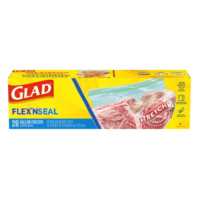 GLAD ZIPLOCK SANDWICH BAGS, Plastic Bags