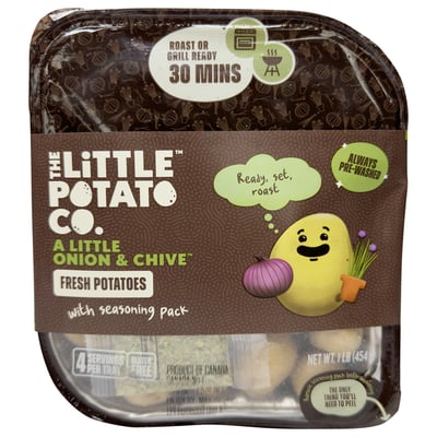 The Little Potato Co. - The Little Potato Co., A Little Onion & Chive -  Fresh Potatoes, with Seasoning Pack (1 lb), Grocery Pickup & Delivery