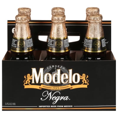 Modelo - Modelo, Negra - Beer (6 count) | Shop | Stater Bros. Markets