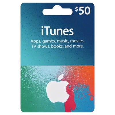 What's the difference between an iTunes gift card and an Apple