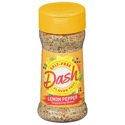 Dash Salt-Free Lemon Pepper Seasoning Blend, 2.5 oz - Foods Co.