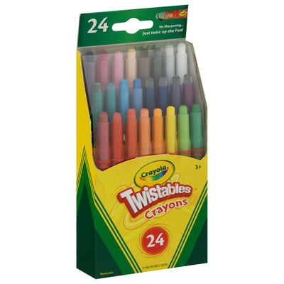 Crayola Mini Twistables Crayons - Fun Effects 24 count