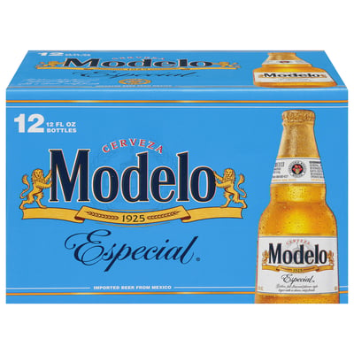 Modelo - Modelo Especial Beer, 12 Ounce Bottle, 12 Pack (12 ounces) |  Winn-Dixie delivery - available in as little as two hours