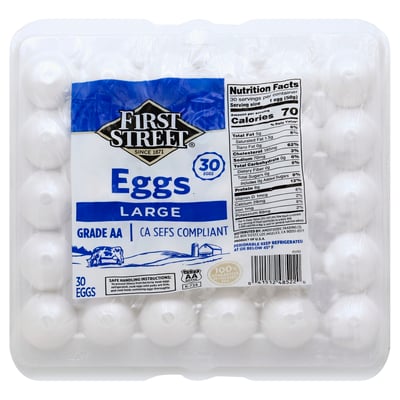 Grade A Large Eggs (30ct)