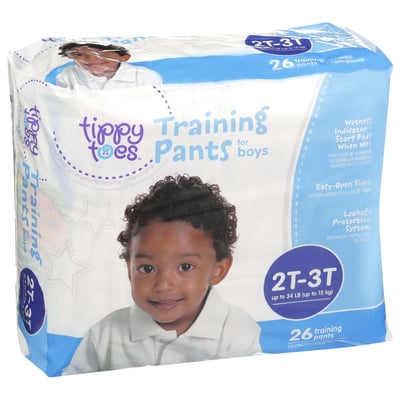 Tippy Toes - Tippy Toes, Training Pants For Boys, 2T-3T Up To 34