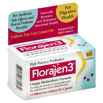 Florajen3 - Florajen3 Multiculture Formula, Unique, Capsules (60 count) |  Shop | Weis Markets