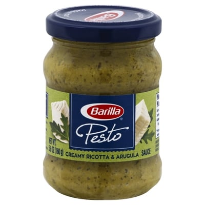 Arugula & Markets Barilla | Pesto - Barilla, | Ricotta Sauce, Shop Weis - (5.6 oz) Creamy