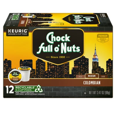 Chock full o'Nuts - Chock full o'Nuts, Colombian Coffee, Single