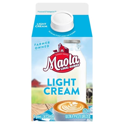 Maola - Maola, Light Cream (1 pt) | Shop | Weis Markets