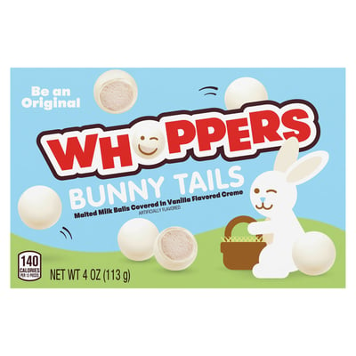 Whoppers - Whoppers, Malted Milk Balls, Bunny Tails (4 oz)