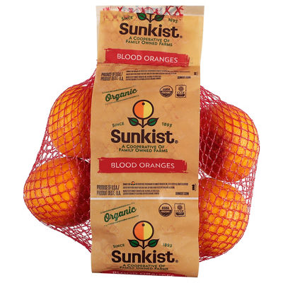 OrangeSunshine BULLSEYE OF BEING 希少 SUNKIST - Organic Blood Oranges 2 Pounds (1 bg) | Shop | Winn Dixie