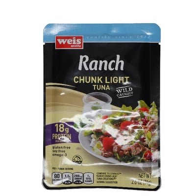 Weis Quality - Weis Quality Chunk Light Tuna Ranch Pouch (2.6 ounces), Shop