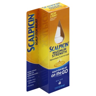 Scalpicin - Scalpicin, Scalp Itch Relief, with Aloe, Maximum Strength (1.5  oz) | Shop | Weis Markets