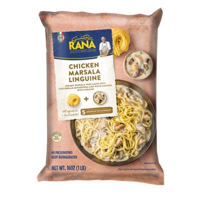 Rana - Rana Meal Kit Markets Shop Chicken Marsala ounces) | Weis Linguine (16 