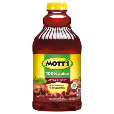 Mott's - Mott's Apple Cherry 100% Juice 64 Ounces (64 ounces